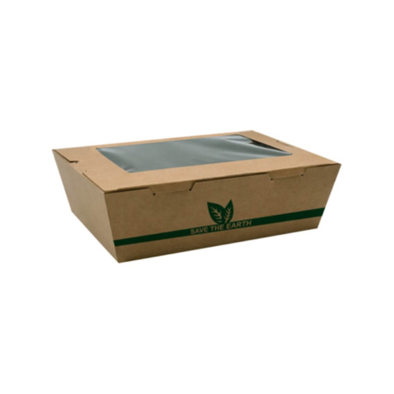 Cajas de Carton con Tapa con Ventana (100 Unidades) — CleanBCN